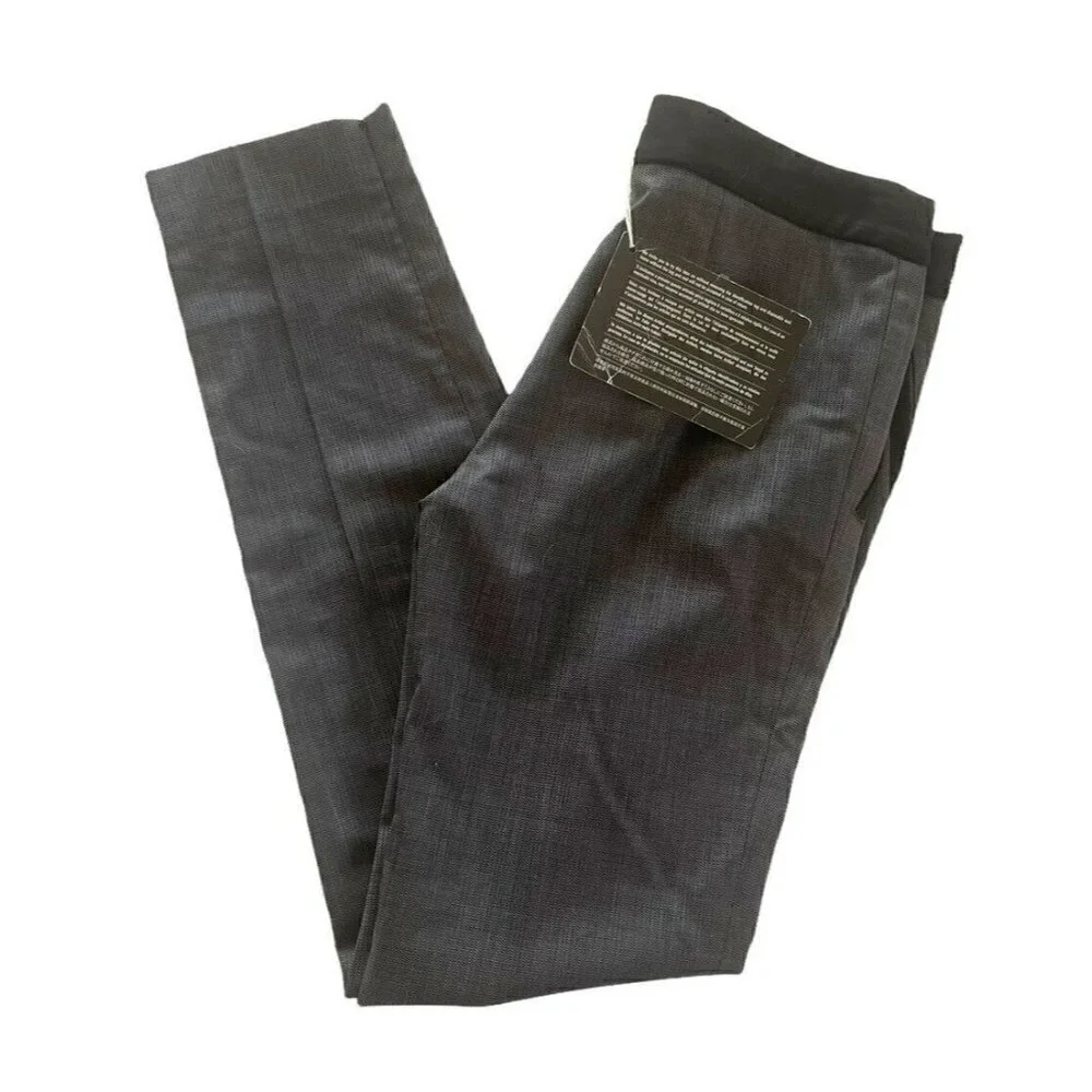 Balenciaga Gray 100% Wool Trousers Dress Pants Zip Hems Size 36 US Size 4 NWT - Picture 12 of 12